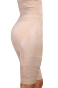 Women's seamless high waist shapewear shorts for tummy control in black colour