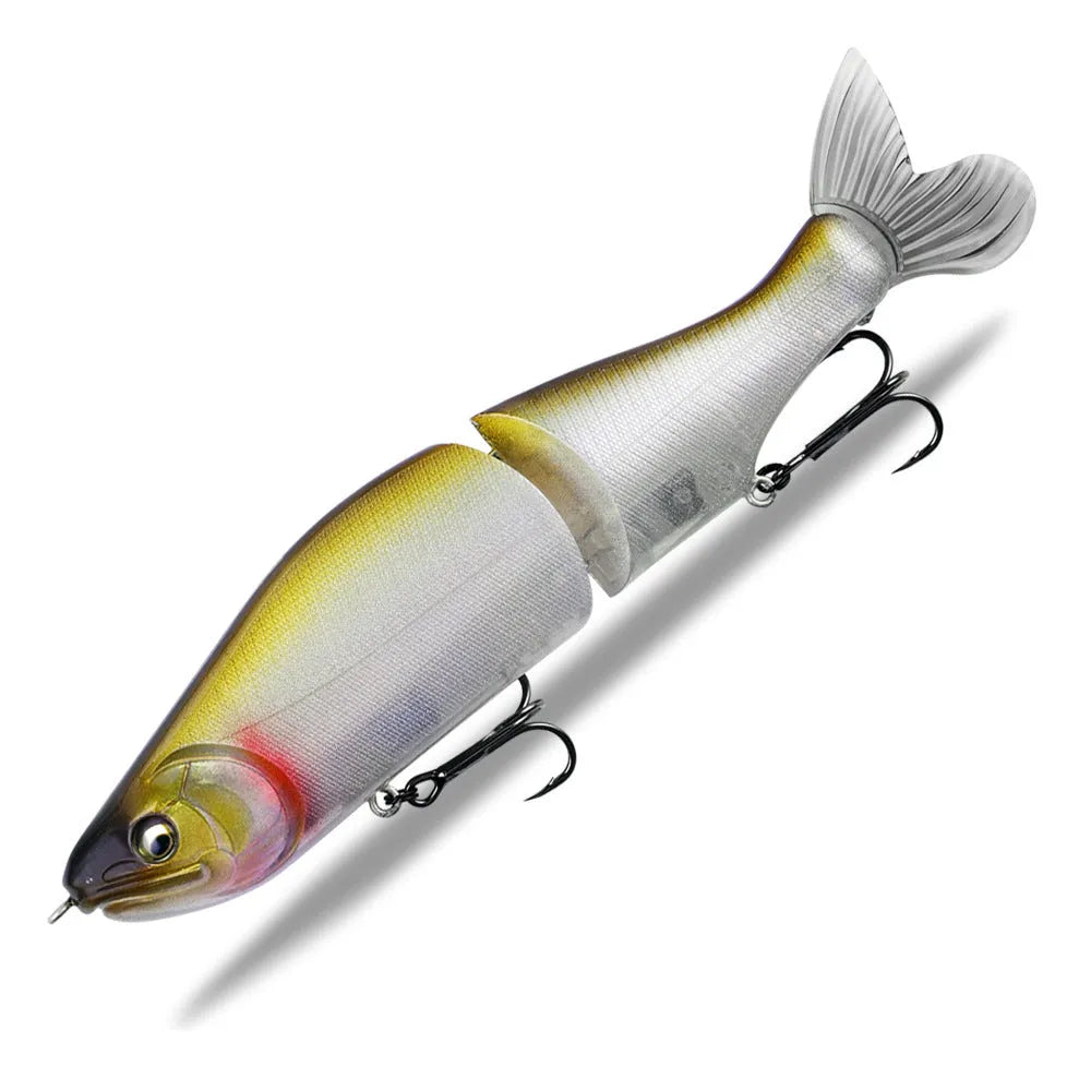 185mm plastic swimming fishing bait for bass available in multiple colours