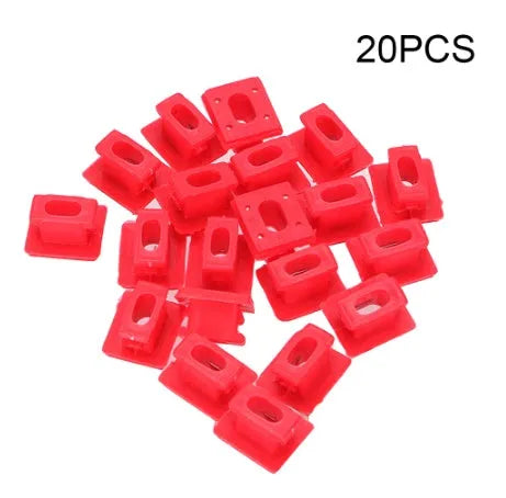 10 plastic BMW interior trim panel snap buckles for door and panel installation