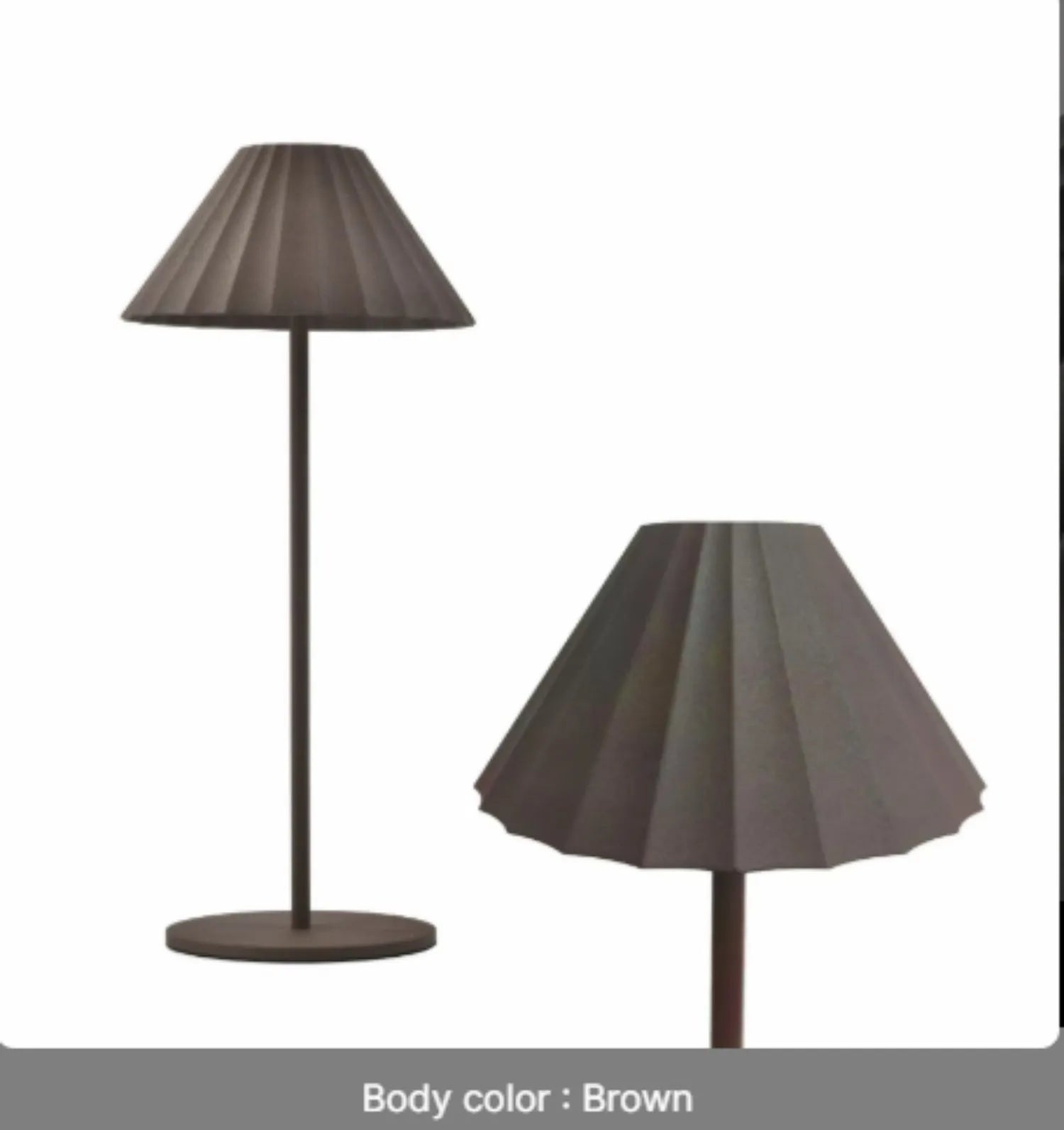 Alloy desk lamp with touch dimming switch and USB Type-C charging port