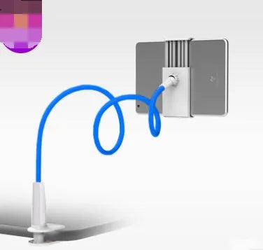 Bedside oversize flat panel phone handset with long flexible arm in various colour options