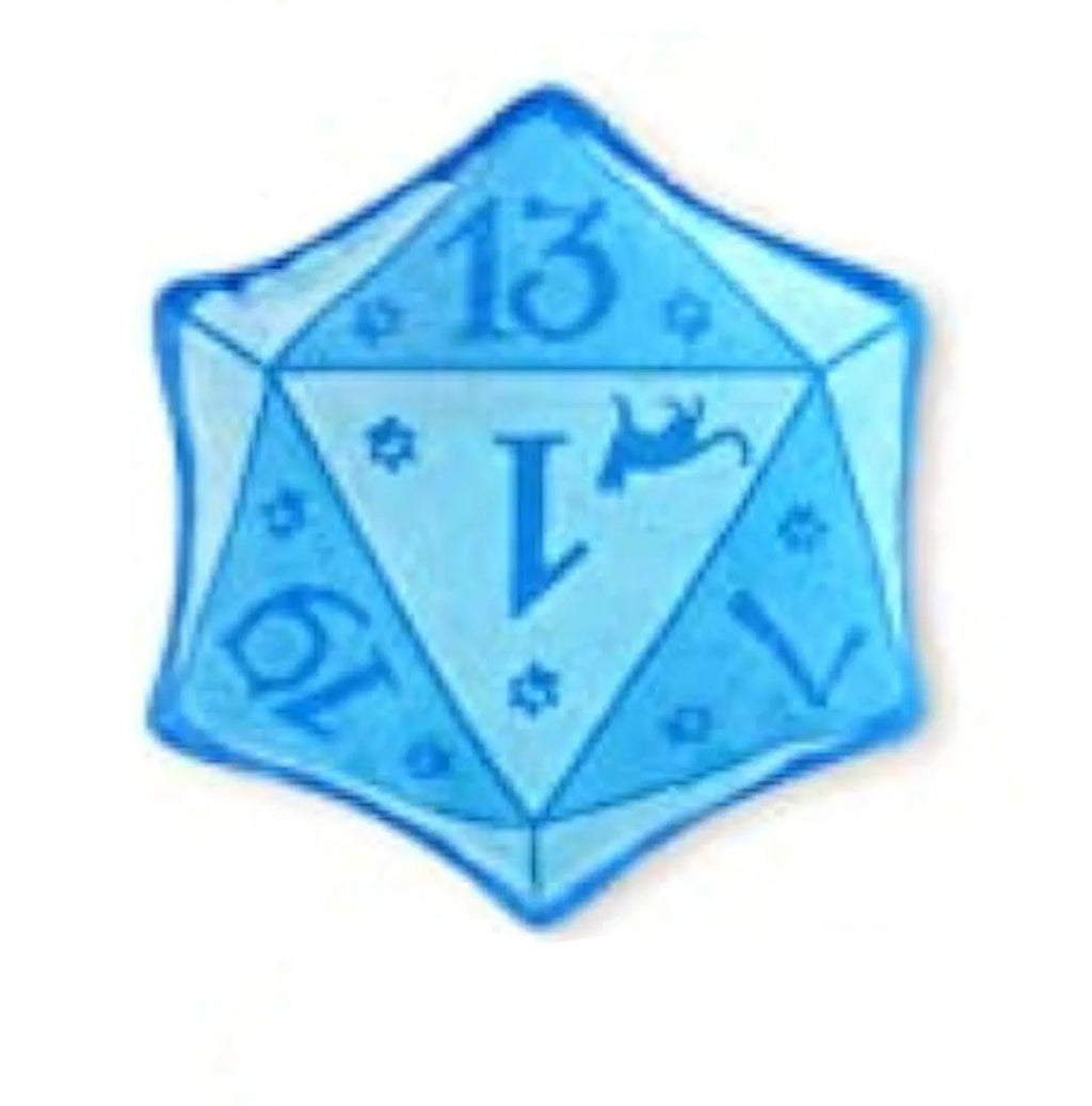Soft plush DND dice cat toy with organic catnip filling in multiple colour options