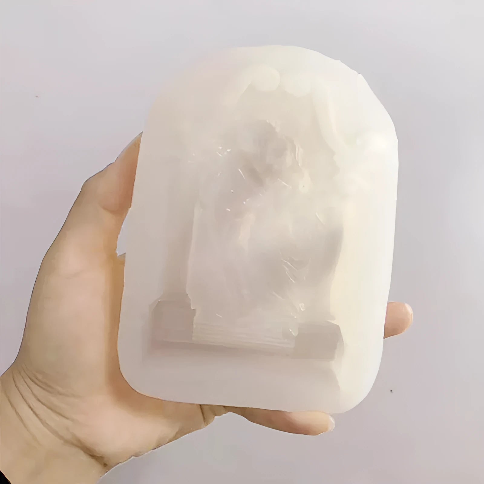 Food grade silicone couple angel mould for baking, chocolate, candles and crafts