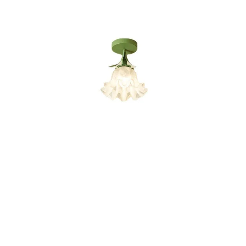 Cream coloured modern LED corridor aisle light with three-colour changing and dimming controls.
