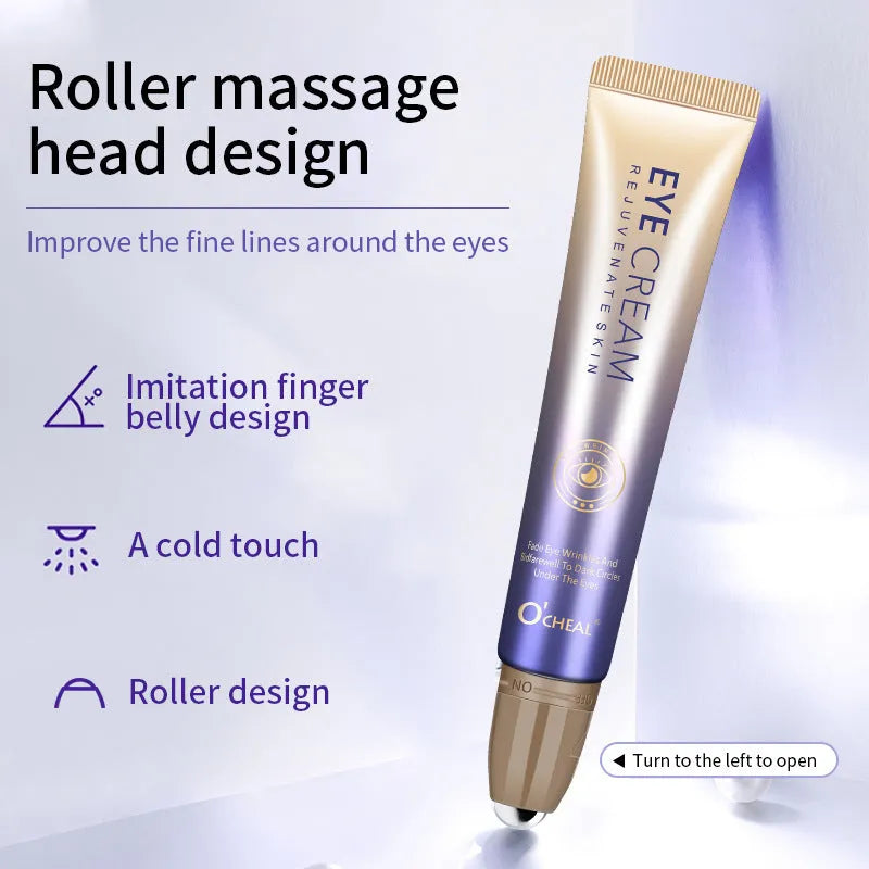 Ball eye cream jar with brightening and concealer properties for dark circles, 20g content