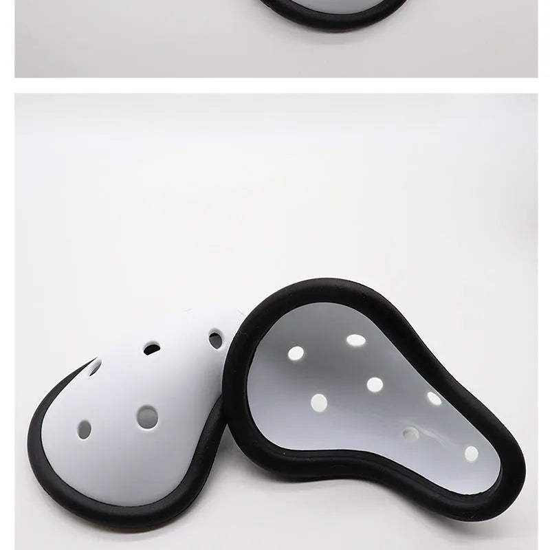 Rubber genital protector for hockey rugby boxing Sanda taekwondo sports safety gear