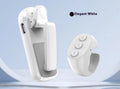 Wireless page turner remote control with clicker for tablets and e-readers in black, white, or pink