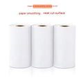 Three rolls of 57mm x 30mm thermal paper for small printers in original packaging