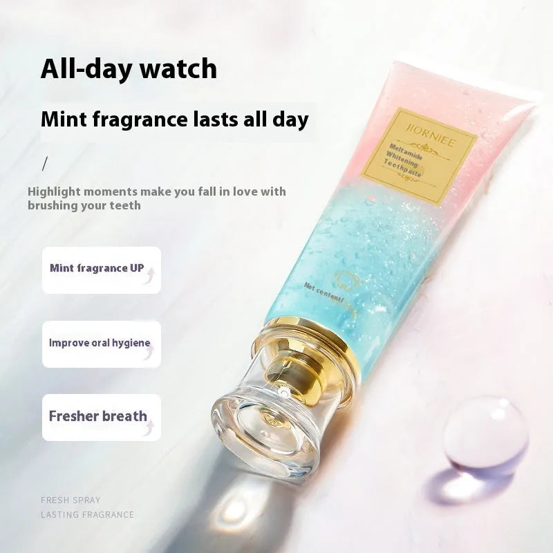 100g tube of Ji Ouni Nicotinamide Dazzling White Toothpaste for adult oral care