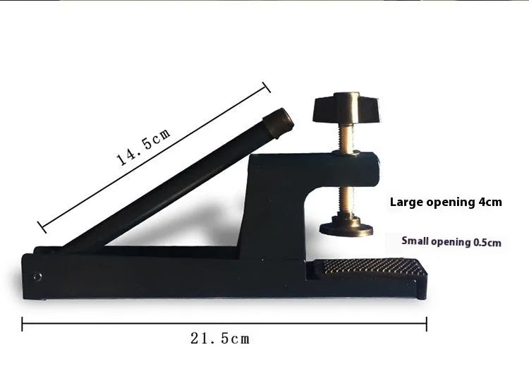 Universal large clip table tennis post for indoor open grid tables