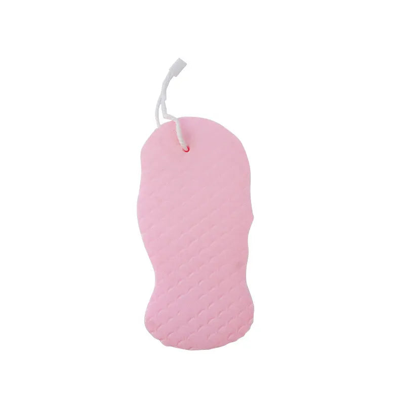 3D fish scale pattern bath sponge for body exfoliation in multiple colour options