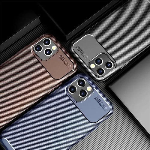 iPhone 12 silicone protective cover beetle style in black for 6.1 inch model business case