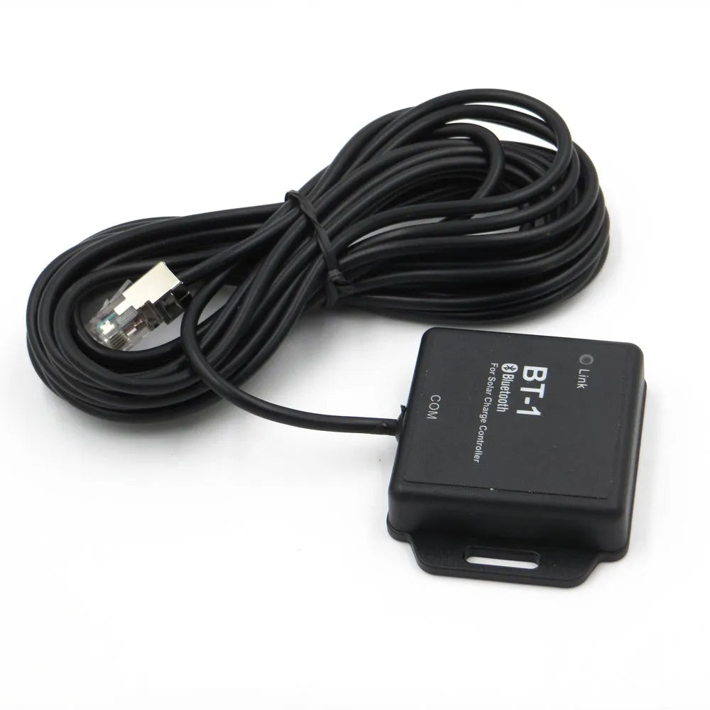 Solar panel charge controller unit with Bluetooth module for 12V/24V battery systems