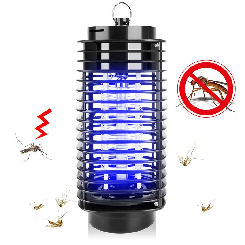 Black hanging electric mosquito killer device for indoor pest control with 20-50 square metre coverage