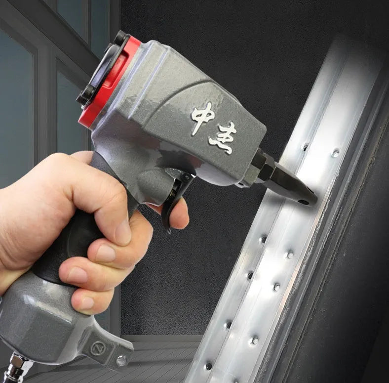 DK30 pneumatic metal sheet punching nail gun for leather and fabric riveting