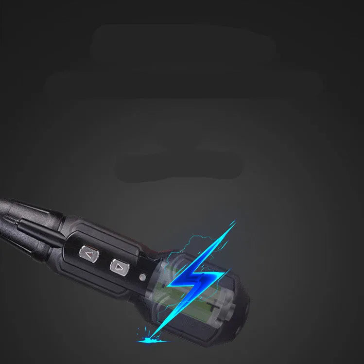 36V alloy steel straight handle electric screwdriver with lithium battery in black colour option