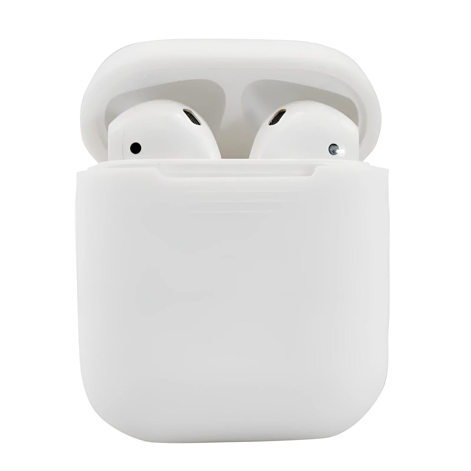 Silicone protective case for compatible Apple AirPods 2 wireless headphones in multiple colour options