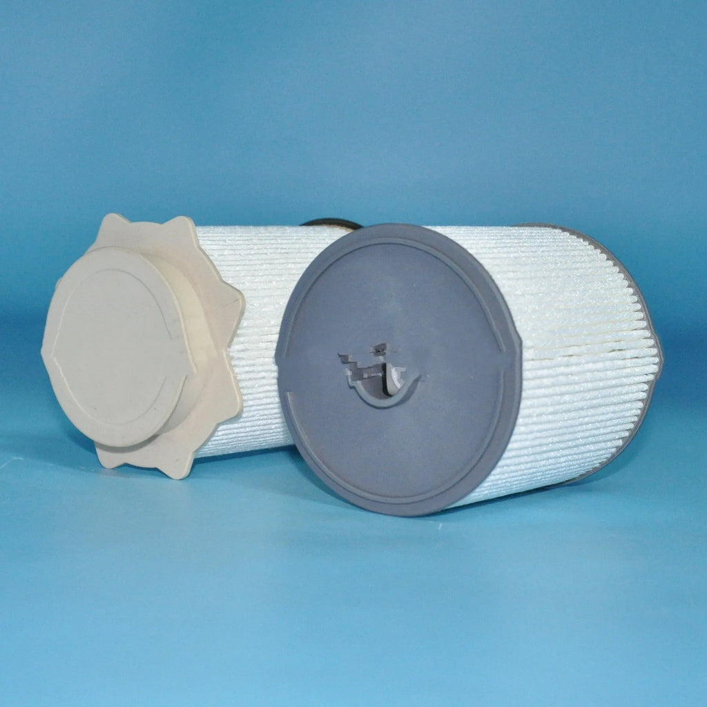 RAM 1500-5500 fuel filter kit showing white diesel filter and oil-water separator element