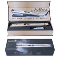 Mini steam splint spray hair straightener in champagne, purple, or rose red colours
