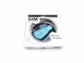 Blue USB 2.0 SIM card reader for mobile phone contact backup and SMS editing