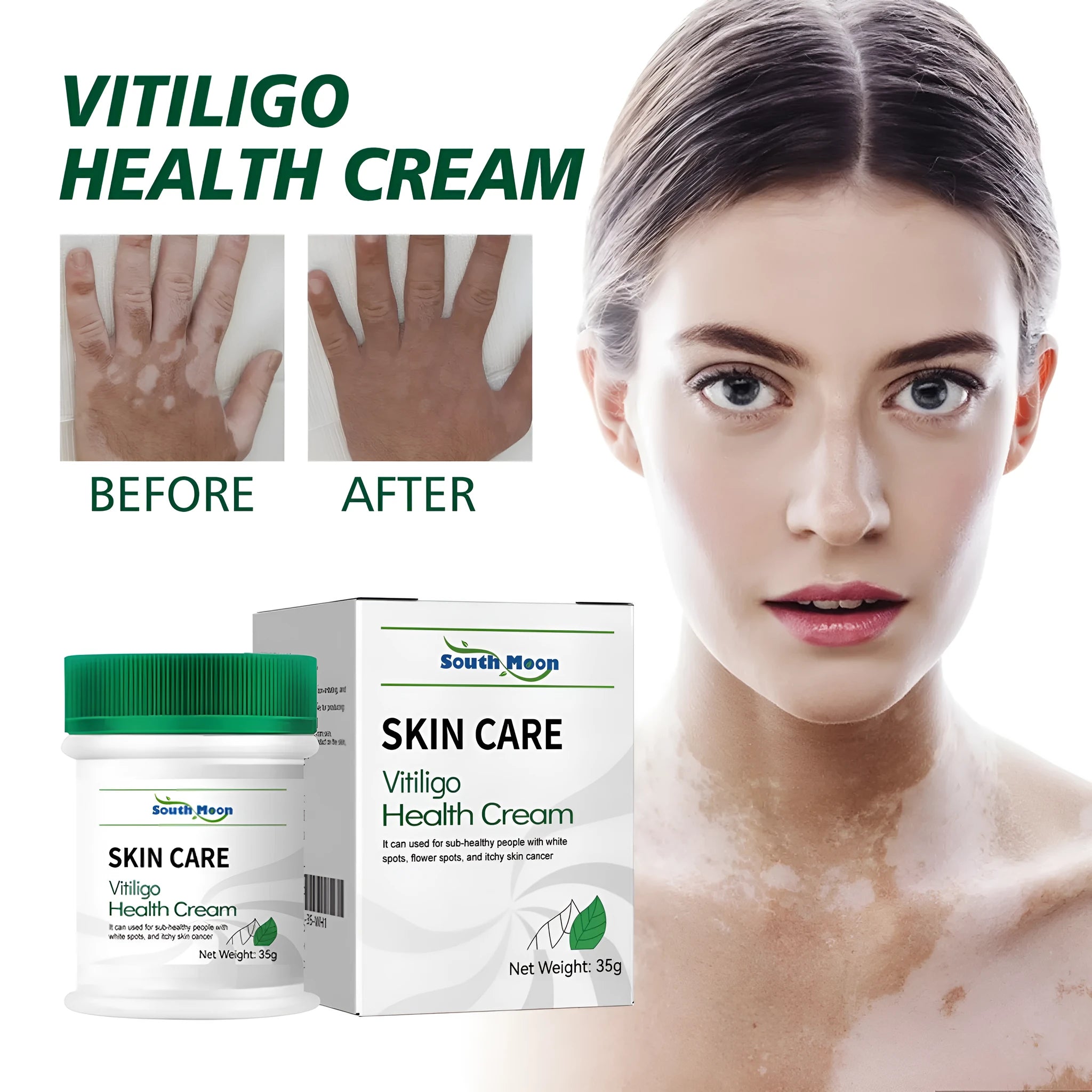 35g body care nursing cream for skin cleansing and moisturising orange peel tissue texture