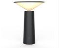 Black USB LED reading lamp with adjustable head and touch sensor control