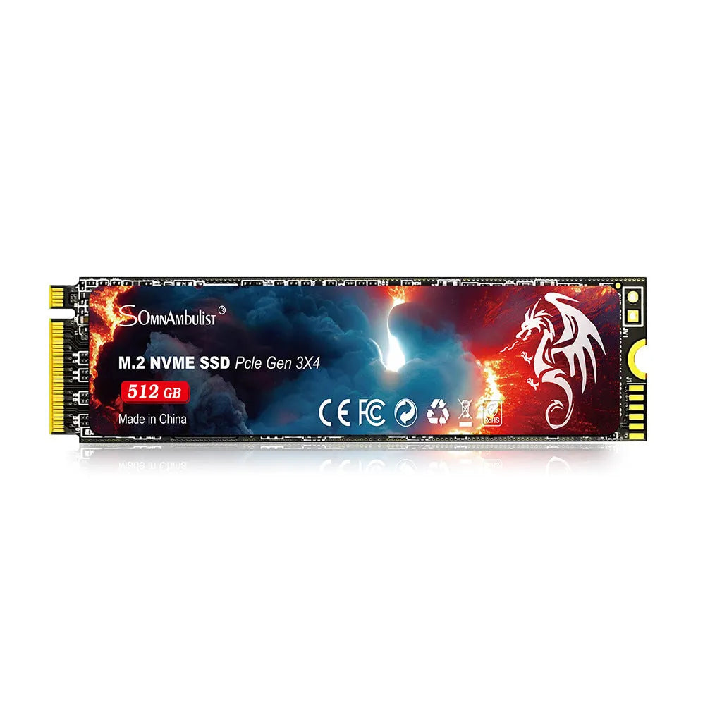 M.2 solid state drive for desktop computers with PCIe 3.0 interface