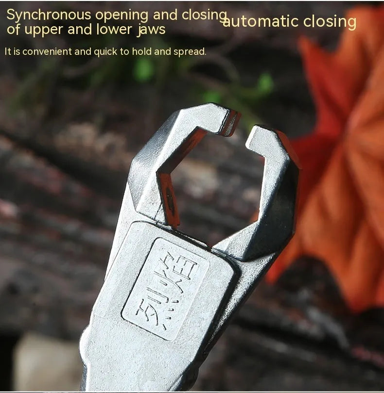 Zinc alloy archery release aid with a two-axis harpoon clip mechanism