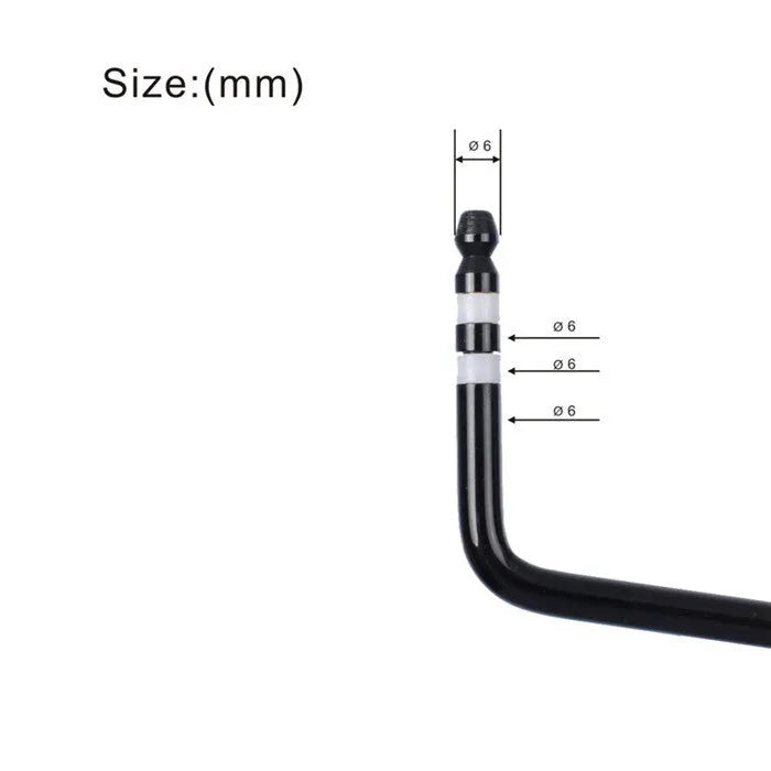 Direct plug-in metal guitar tremolo bar in black, gold, silver, and blue colour options.