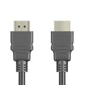 Black HDMI cable for set-top box connections with length options from 1 to 5 metres