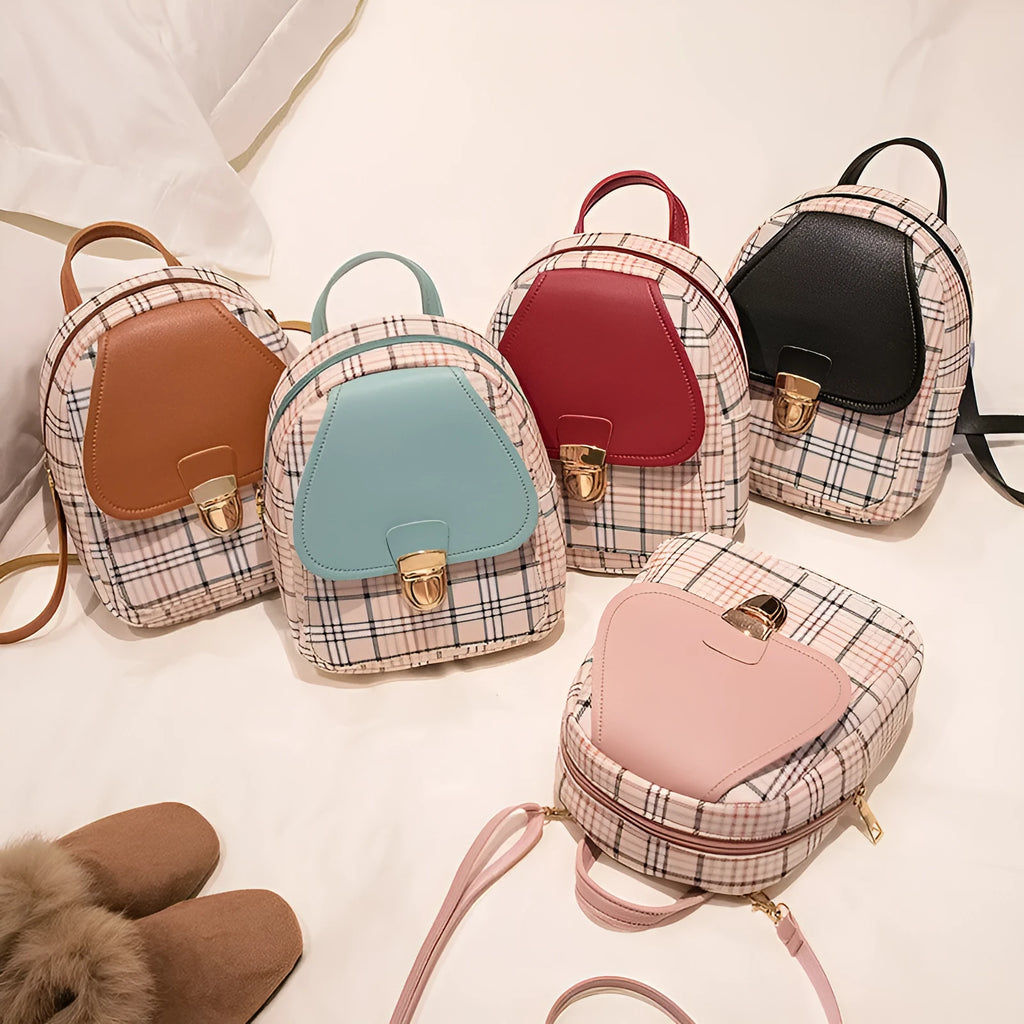 Diagonal cut one shoulder phone bag in PU fabric available in five colours.