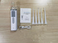 Milky white tonsillar extractor oral cleaning tool for dental stone removal