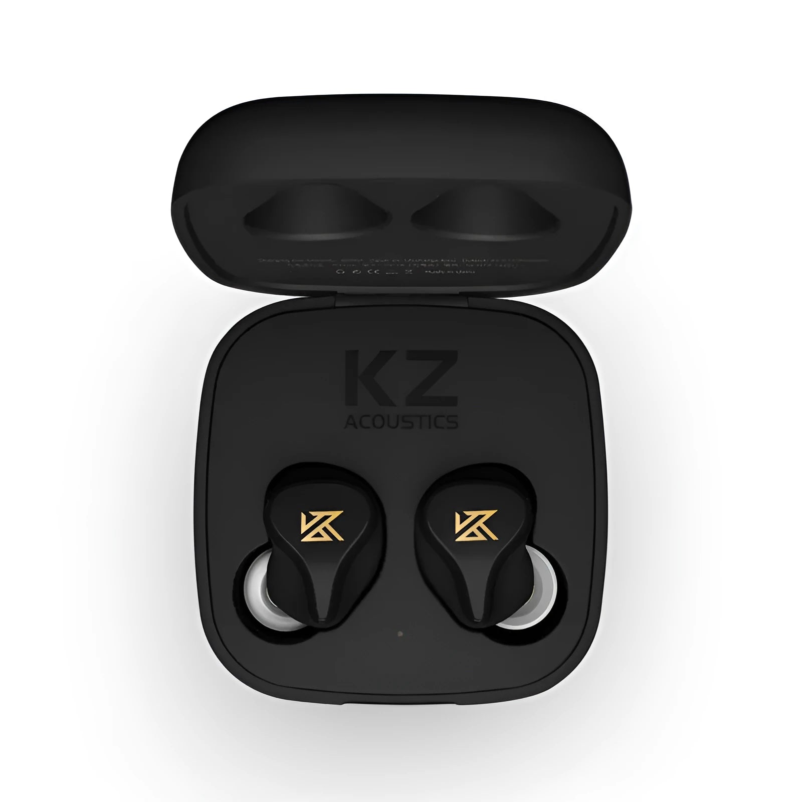 Black or Green Z1 true wireless Bluetooth in-ear headphones with charging case