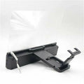 12-inch portable mobile phone screen amplifier with flexible gooseneck stand on a table