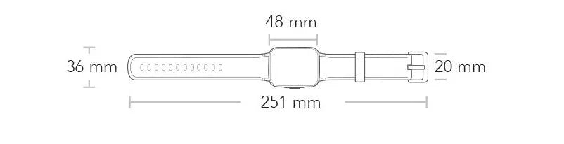 Black waterproof smart bracelet with 1.4-inch touchscreen on silicone wristband