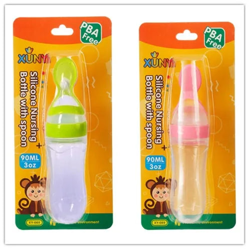 Stainless steel insulated water bottle with screw lid in choice of colours, showing 450ml capacity.