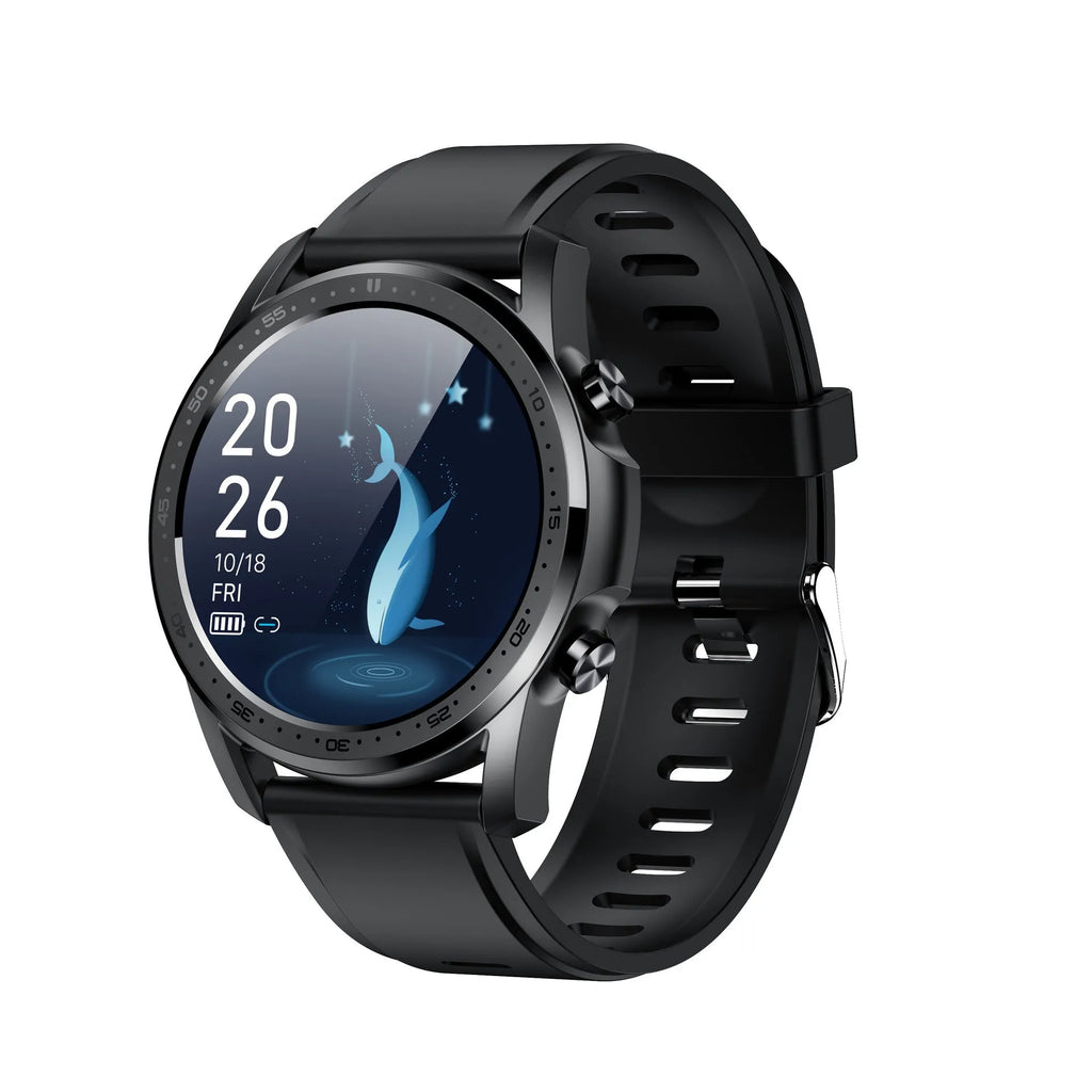 Youth2 body temperature smart bracelet with 1.3-inch touchscreen on wrist
