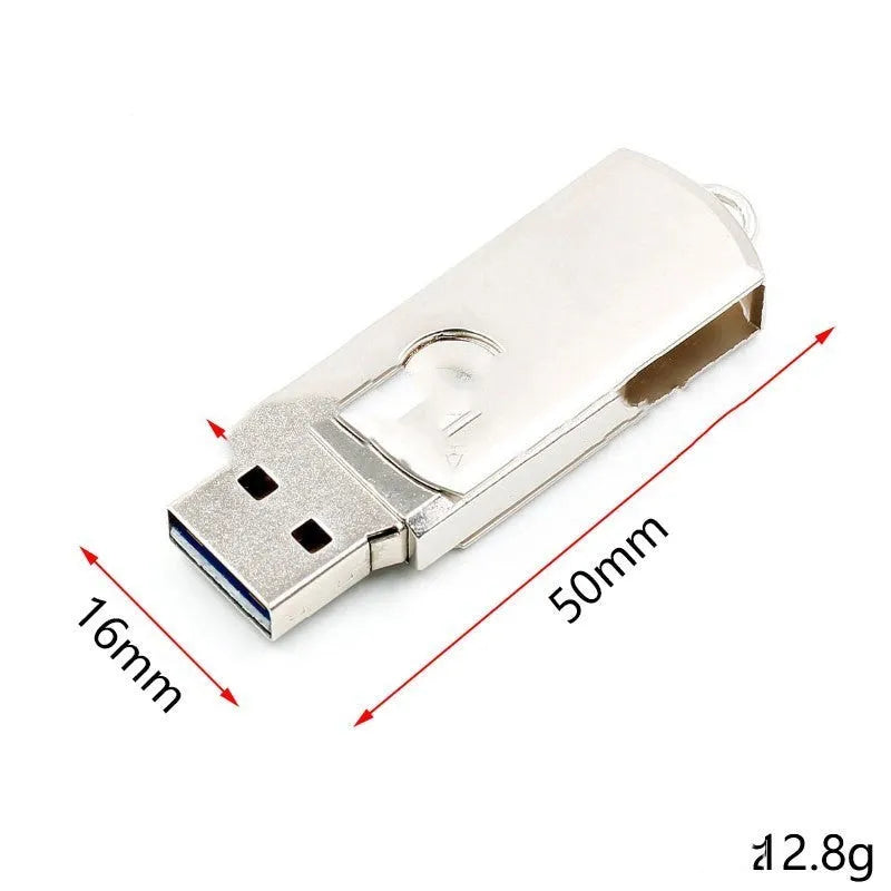 ATMEGA32U4 USB development board with 50mm by 16mm PCB dimensions