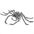 Grey Big Spider Halloween costume worn by a dog, showing the four-legged design and headpiece.