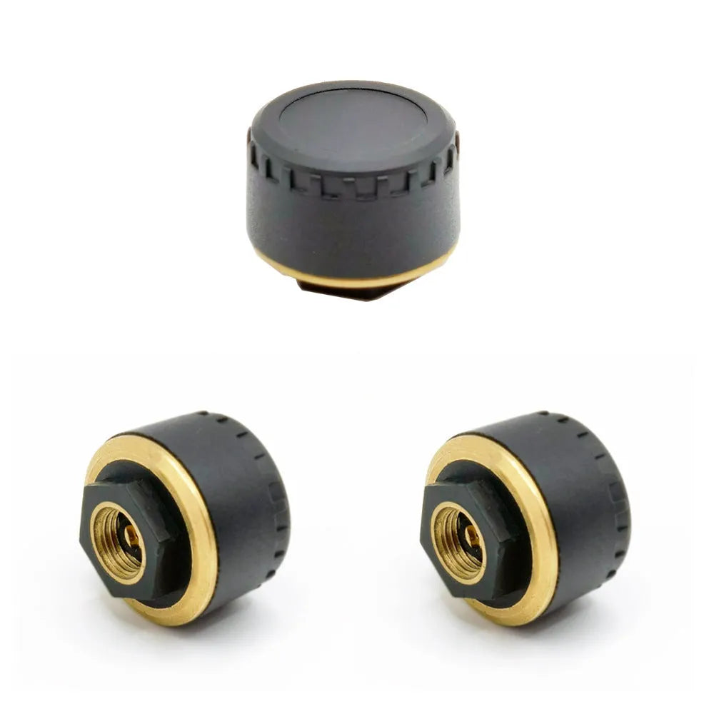 Bluetooth tyre pressure monitor with four sensors for mobile phone display