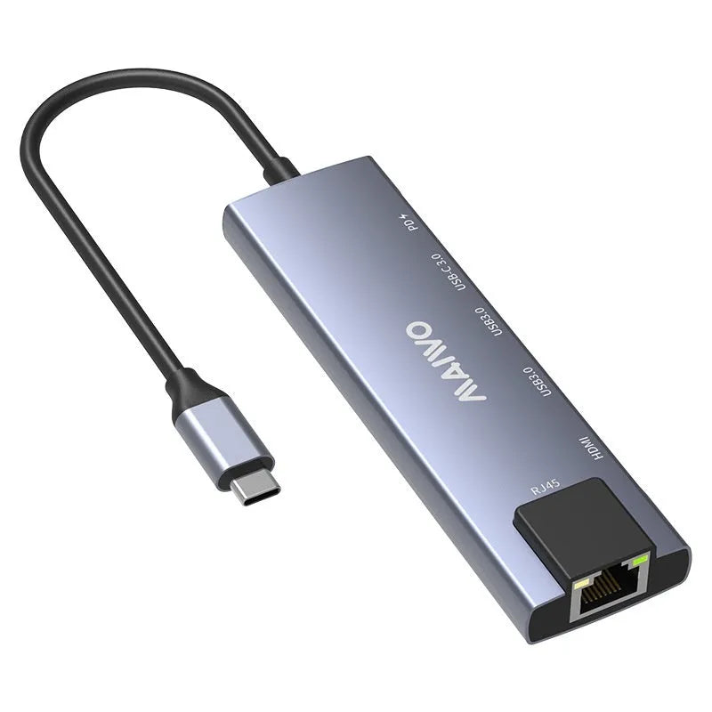 Steam Deck six-in-one docking station with aluminium alloy housing and Type-C cable