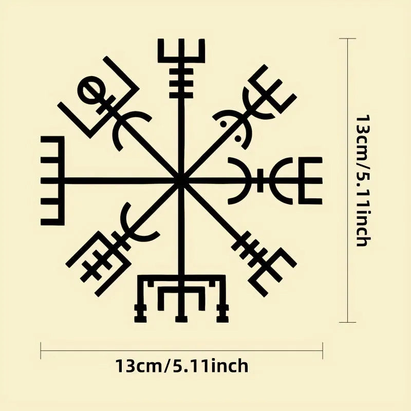 13x13cm square notebook design vinyl sticker for car glass or body.