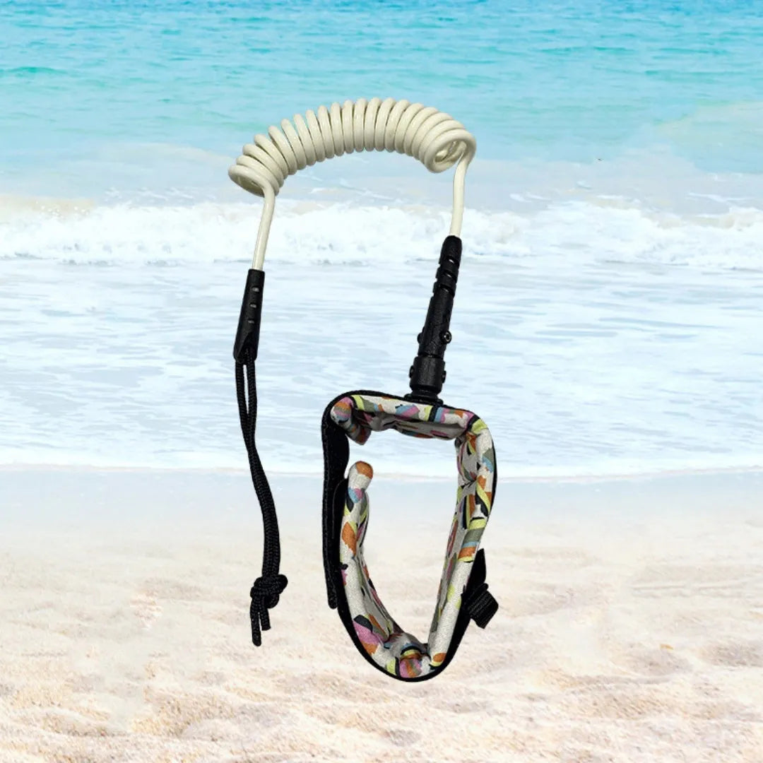 Surfboard hand holding rope for secure board transport with high elasticity