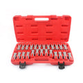 25 piece car terminal removal tool set with storage case for automotive electrical repairs