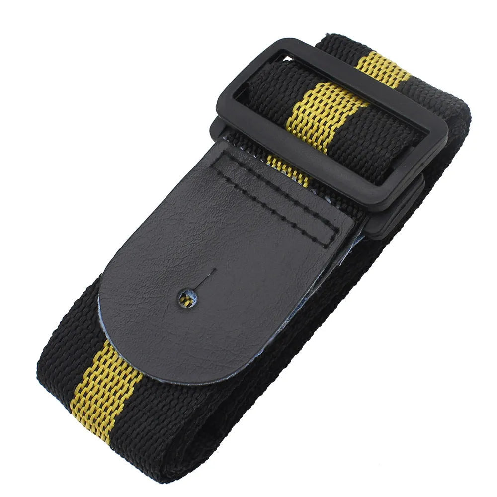 Woven crossbody instrument strap for guitars bass ukuleles in multiple colour options