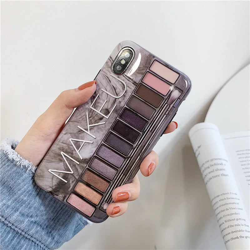 Silicone phone case for iPhone in flesh colour and grey colour options.