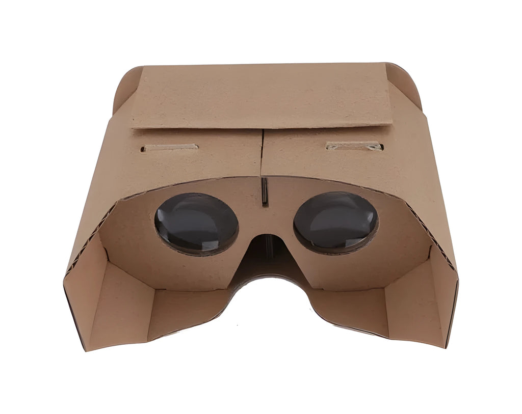 Carton virtual reality glasses for smartphones with 4 to 6 inch screens