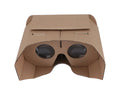 Carton virtual reality glasses for smartphones with 4 to 6 inch screens