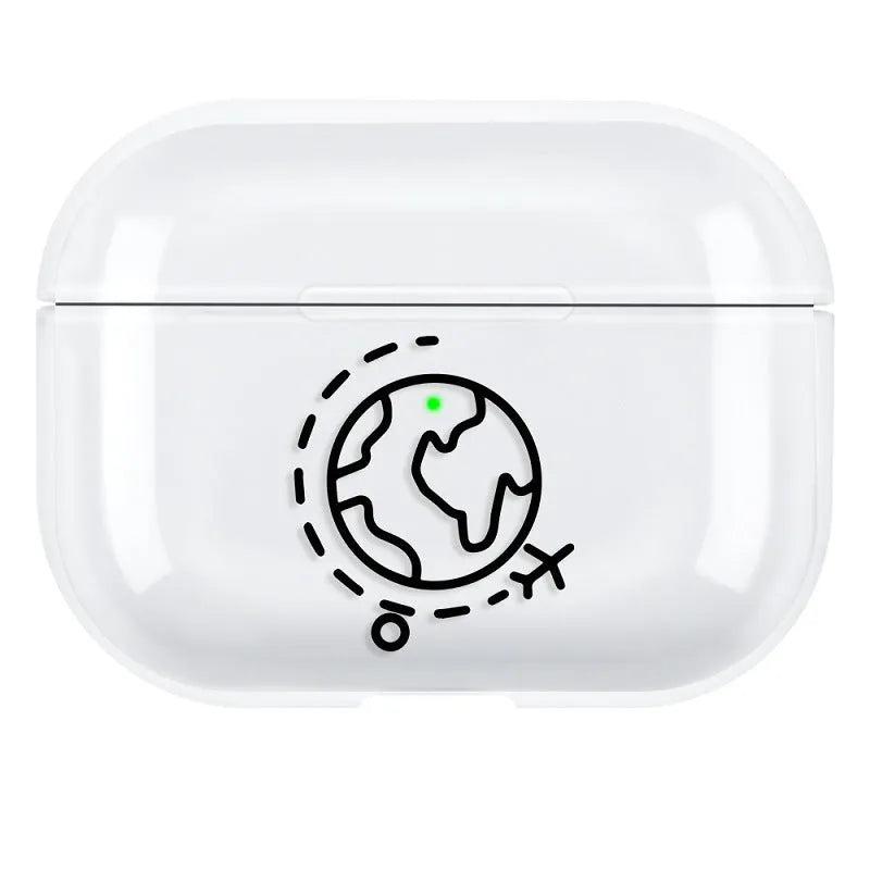 AirPods Pro 3 protective back cover case shell in solid colour