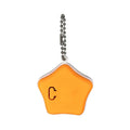 Blue rechargeable silicone pendant light for dog collar with three LED lighting modes.
